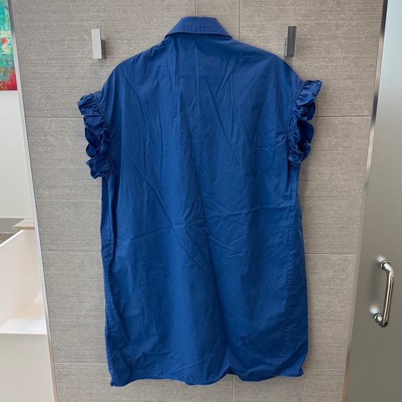 Blue Ruffled dress - Picture 3 of 5